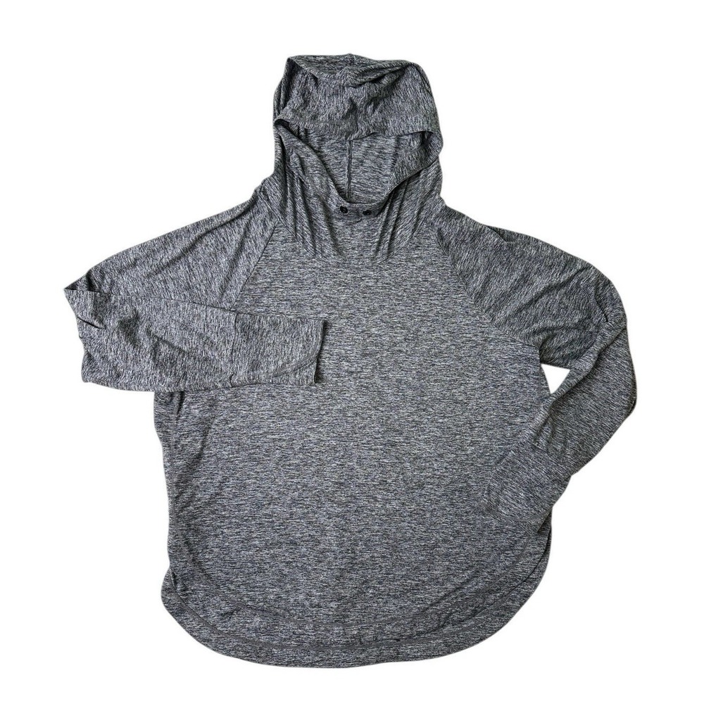 Athleta Sweatshirt Womens 2X Uptempo Hoodie Performance Pullover Thumbholes